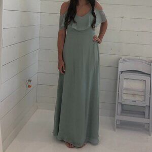Bridesmaid Dress - Birdy Grey - Jane Convertible Dress - Sage - Size L